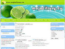 Tablet Screenshot of majocitrusy.eu